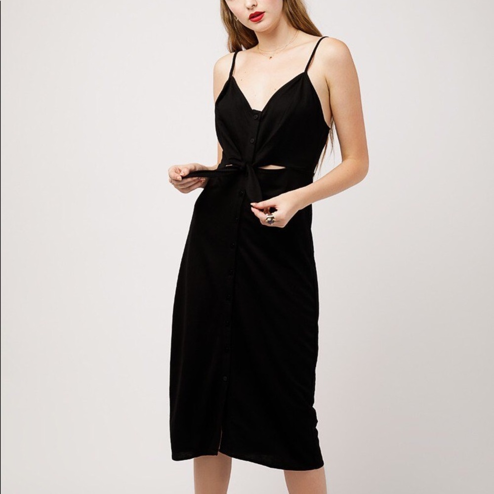 Cami Midi Button-down dress Azalea